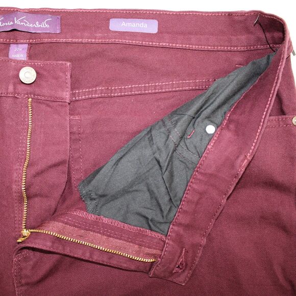 Gloria Vanderbilt Amanda Jeans Heritage Fit‎ Tapered Leg Classic Rise Comfort - Picture 7 of 12